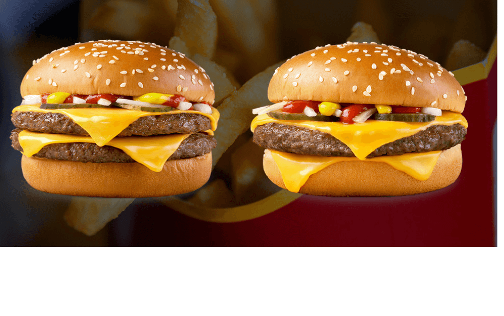 Double Quarter Pounder with cheese